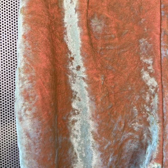 Beatrice X Anthropologie Chartreuse Velvet Flare Pants Italia - Picture 6 of 14